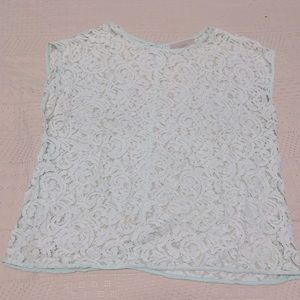 Used Loft Lacey short sleeve top